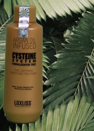 Цистеинова нано-реконстукція для волос luxliss cysteine smoothing treatment 100 мл2 фото