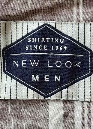 Чоловіча сорочка з коротким рукавом/мужская рубашка с коротким рукавом new look3 фото