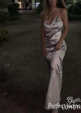 Сукня на бретелях в білизняному стилі sleep dress