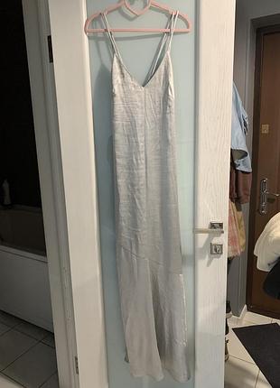 Сукня на бретелях в білизняному стилі sleep dress (заміри не роблю)7 фото