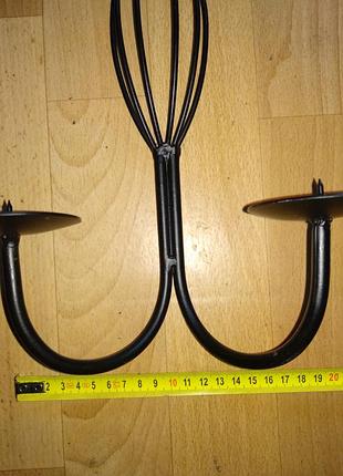 Кованые подсвечники на стену, подсвечник на стену