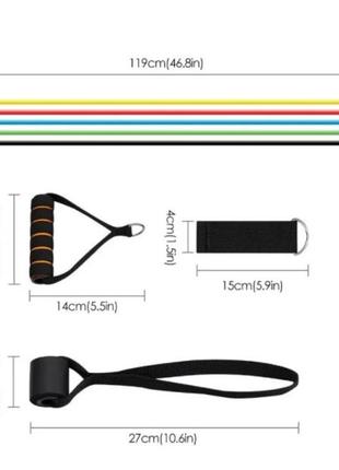 Еспандер-гума для зарядок exercise pipe3 фото