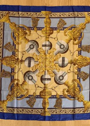 Carven paris silk scarf штыковая хустка