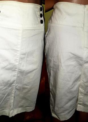 Біла джинсова спідничка wallis 12-40