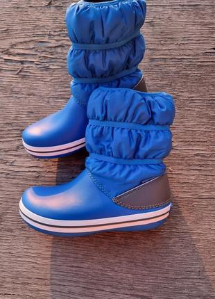 Дитячі зимові чоботи crocs j61 фото