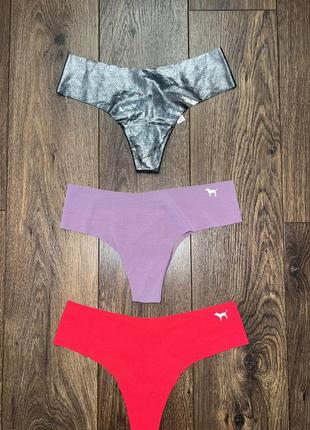 Трусиків"victorias secret", 3 шт трусів
