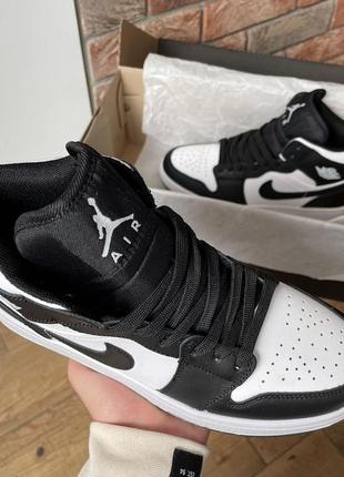 Кросівки найк айр джордан жіночі nike jordan 1 high og black white женские кроссовки найк...
