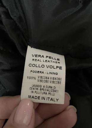 Кожаная куртка италия6 фото