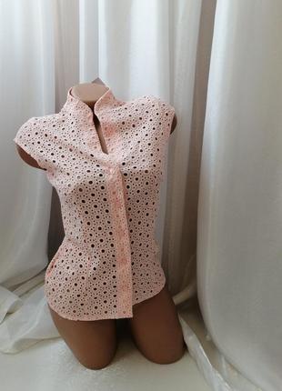 ⛔ красива натуральна бірюза прозора бавовна прошва прошва в наявності персик та бірюза наявн