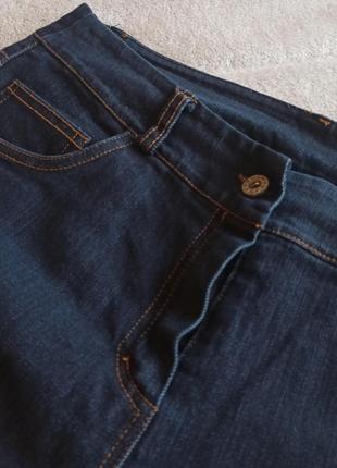 Жіночі сині прямі джинси італія розмір l2 фото