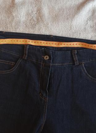 Жіночі сині прямі джинси італія розмір l7 фото