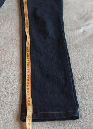 Жіночі сині прямі джинси італія розмір l8 фото