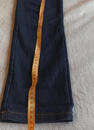 Жіночі сині прямі джинси італія розмір l9 фото
