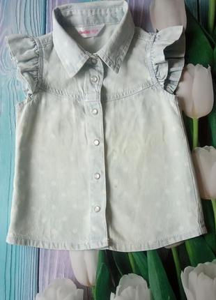 Сорочка джинсова для дівчинки 3