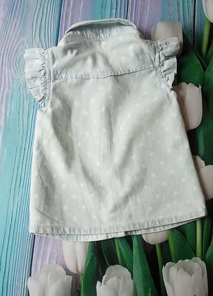 Сорочка джинсова для дівчинки 2