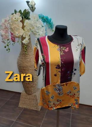 Футболка в принт zara