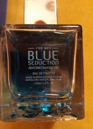 Туалетная вода antonio banderas blue sedaction 100 ml. ,3 фото