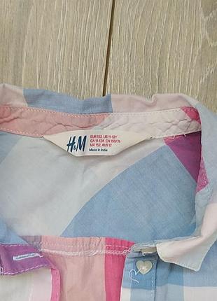 Майка рубашка h&m 152р. 11-12 лет 3