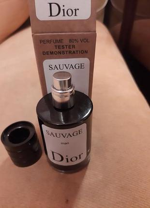 Парфуми dior sauvage 60 ml. , тестер , 2