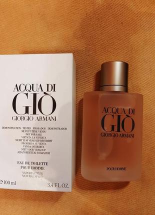 Туалетная вода giorgio armani aqua di gio 100 ml.