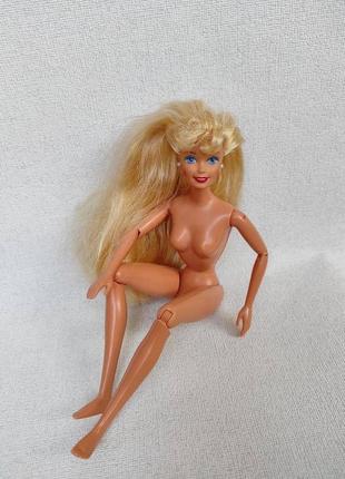 Barbie mattel 1993 барби шарнирная винтаж