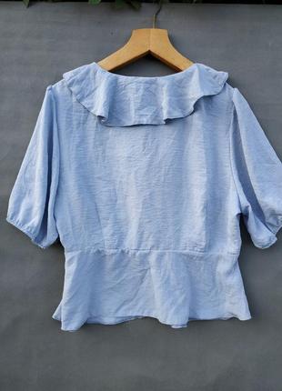 Ніжна приталена блуза uk162 фото