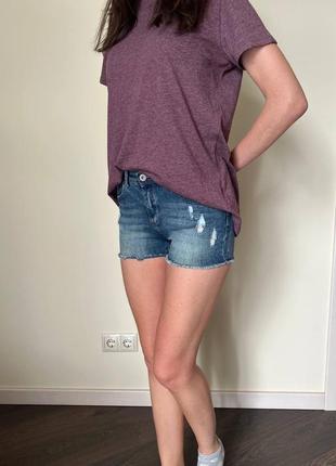 Джинсові шорти bershka