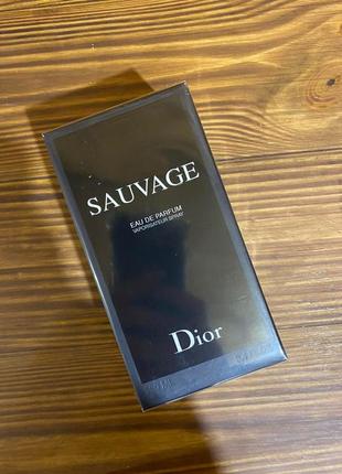 100 мл christian dior sauvage, східні, фужерні