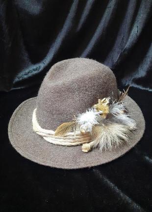 Вовняний капелюх р.61