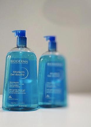 Гель для душу bioderma atoderm shower gel