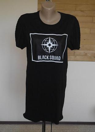 Плаття-туніка розмір s black squad(eac)
