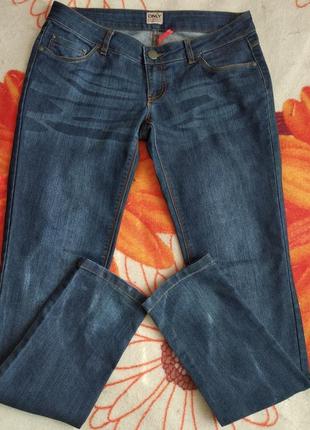Модні темносині джинси only. акція! третій товар до 51 грн в подарунок!1 фото