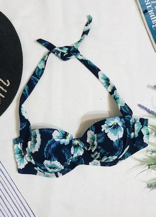 Бюстгальтер від купальника з квітковим малюнком, форма бандо квітковий малюнок george 🌷