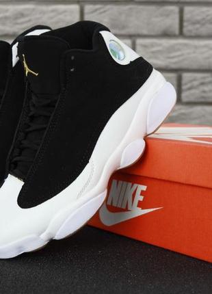 Чоловічі кросівки nike air jordan 13 retro Marion white 41-42-43-44-45