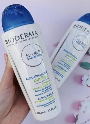 Bioderma nodé p шампунь проти лупи для жирного волосся1 фото