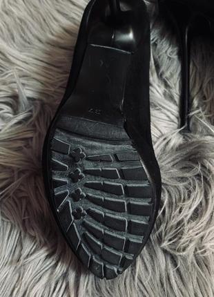 Замшевые туфли на шпильке mario muzi4 фото