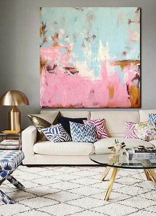 Картина в інтер'єр абстракція