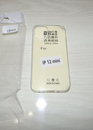 Чохол для iphone 12 mini прозорий