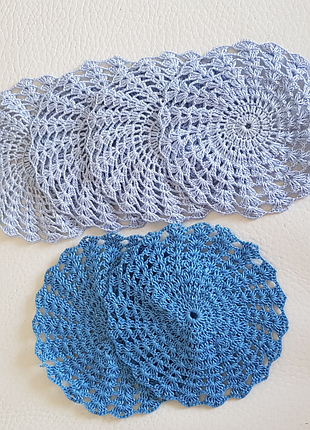 Підставки під чашку сервірувальні серветки в'їхав пов'язані ручна робота