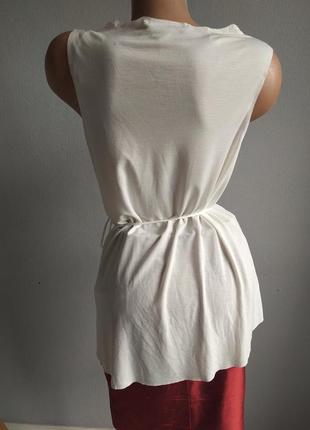 Блуза-туніка zara, 100% віскоза.4 фото