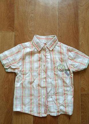 Рубашка на мальчика на 2 года