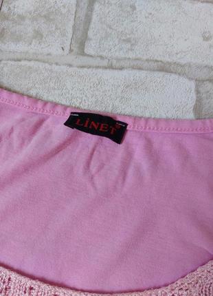 Реглан жіночий рожевий linet7 фото
