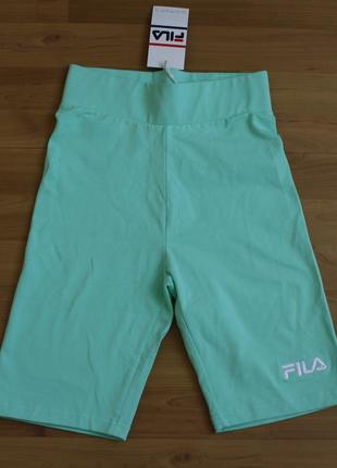 Шорти велосипедки fila розмір xs\s висока посадка нові