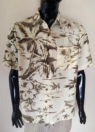 Льняна рубашка чоловіча