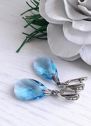 Серьги swarovski 2