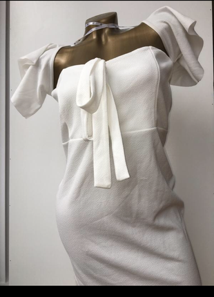 Плаття міді missguided stretch crepe bardot3 фото