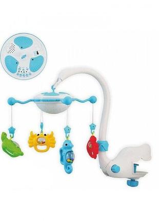 Музичний мобіль на батарейках alexis baby mix морський з підсвічуванням