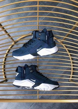 Nike huarache x acronym blue white 1 чоловічі кросівки найк хуарачи сині