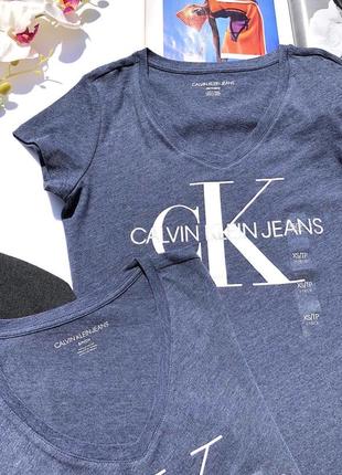 Футболка жіноча calvin klein jeans  футболка женская келвин кляйн оригінал3 фото