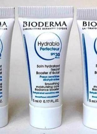 Bioderma hydrabio perfecteur spf 30 увлажняющее разглаживающее средство "активатор кожи" с спф 30,1 фото